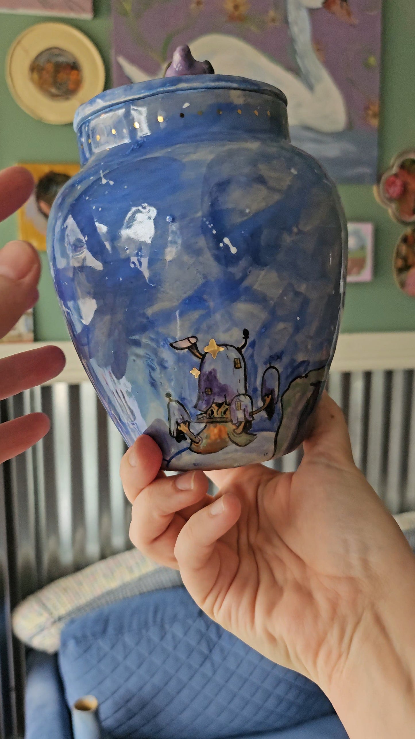 A Jake the Dog Urn