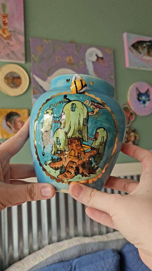 Come along with me Treehouse Vase