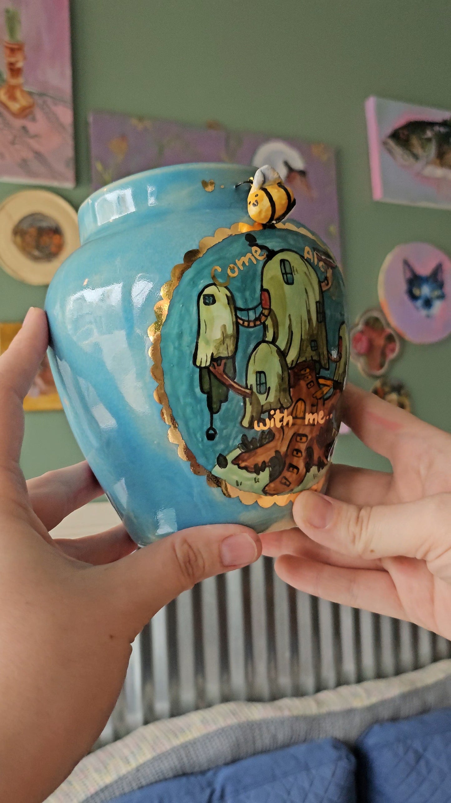 Come along with me Treehouse Vase