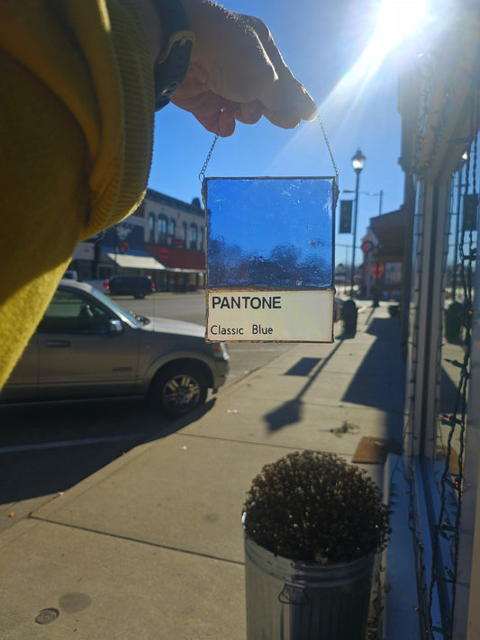 Classic Blue Suncatcher