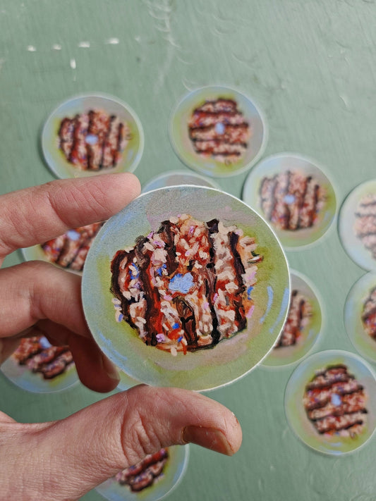 Samoa Cookie Sticker