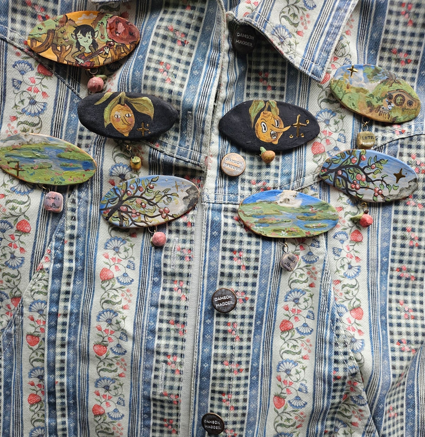 Fresh Fruit Brooch