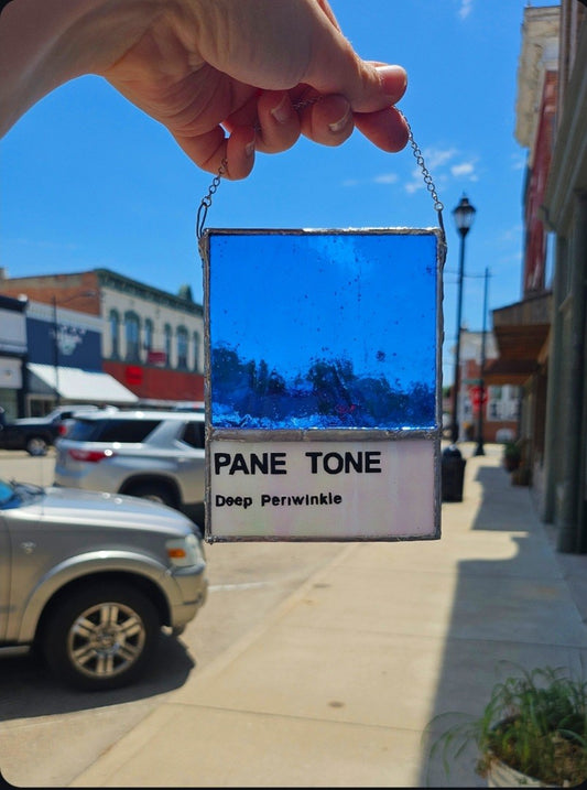 Deep Periwinkle Suncatcher