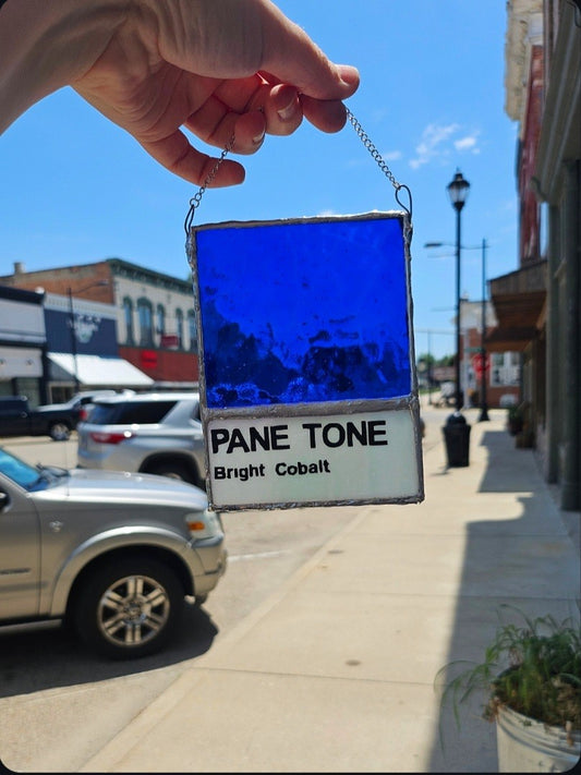 Bright Cobalt Suncatcher